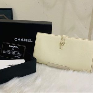 💯% Auth CHANEL Wallet